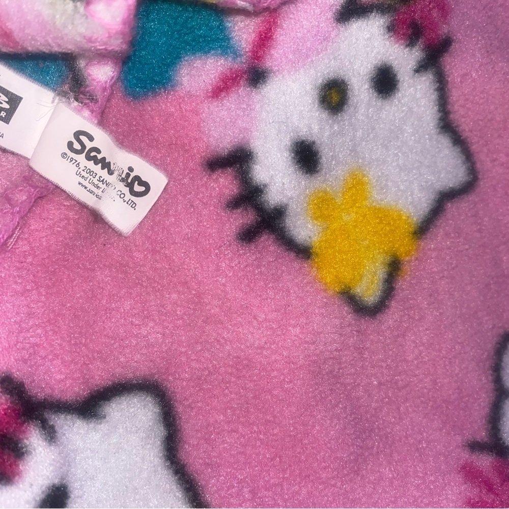 vintage y2k sanrio pink hello kitty fleece blanket from 2003🩷 - Picture 7 of 7